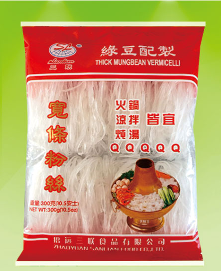 綠豆火鍋寬粉Thick Mungbean Vermicelli 300g37